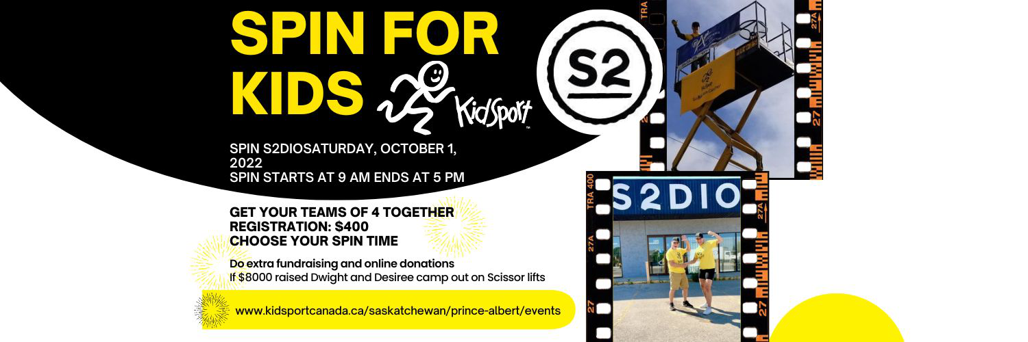 KidSport Prince Albert Spin for Kids CanadaHelps